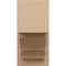 Ekena Millwork 8-in W x 14-in D x 14-in H Balboa Block Rough Cedar Woodgrain TimberThane Outlooker, Primed Tan OUTUR080X14X14BOA44RCPR - alternate 5